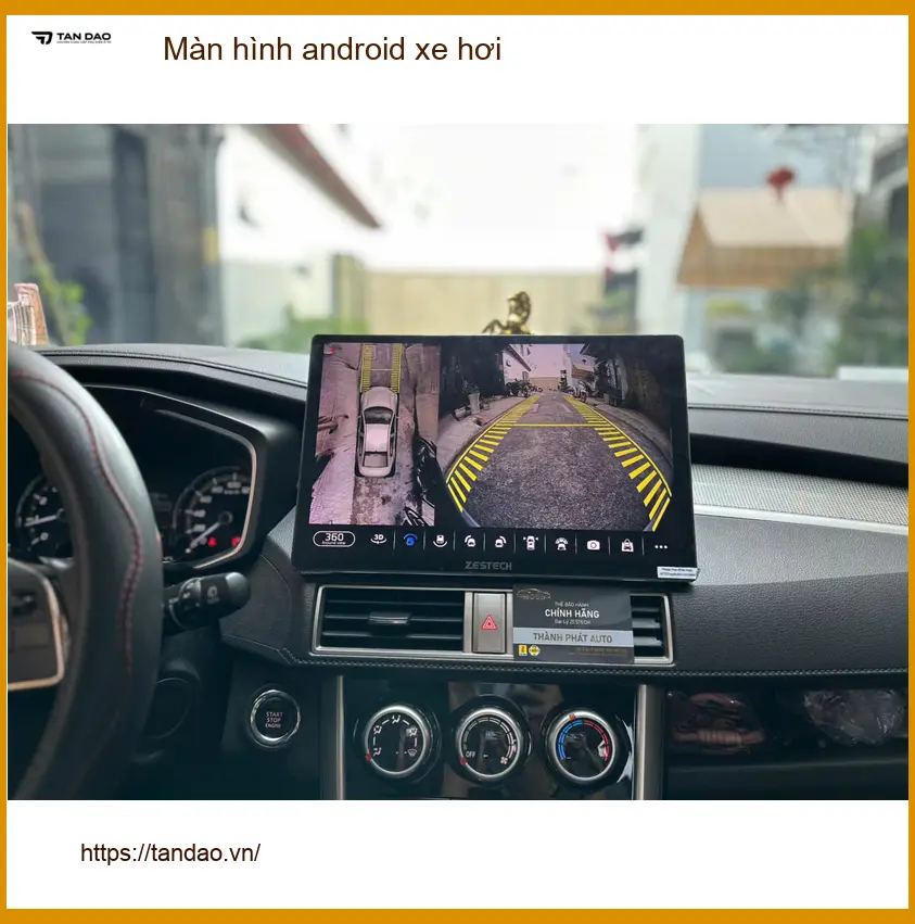 Anh Kiên lắp màn hình android xe hơi Hyundai Accent tại Quận 3 ảnh thực tế 2
