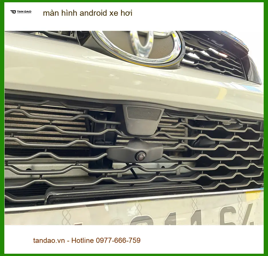 Anh Khải lắp màn hình android xe hơi Toyota Camry tại Củ Chi để nâng tầm giải trí