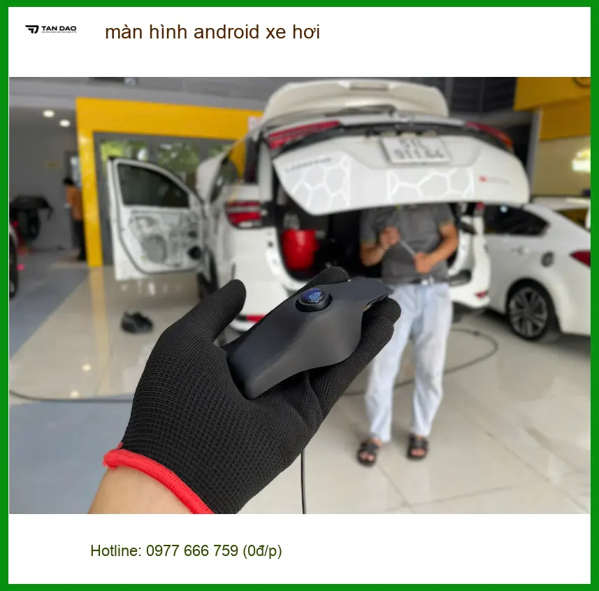 Anh Khải lắp màn hình android xe hơi Toyota Camry tại Củ Chi để nâng tầm giải trí ảnh thực tế 3