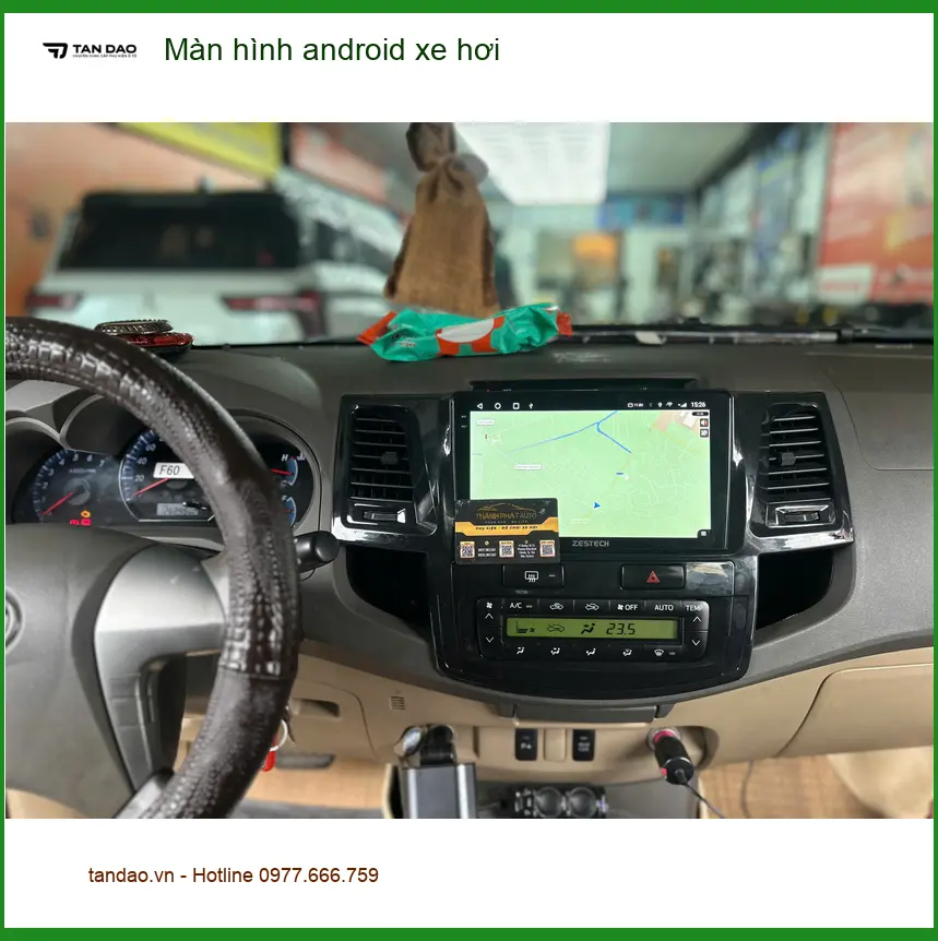 Chị Loan nâng cấp màn hình Android xe hơi Honda CRV tại Quận 12 cho xe tiện nghi hơn