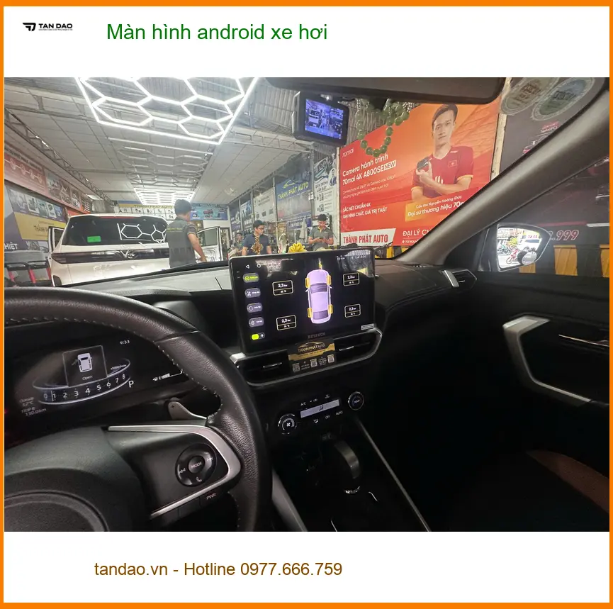 Anh Đăng lắp màn hình Android xe hơi Ford Everest tại Hóc Môn để nâng cao trải nghiệm ảnh thực tế 3