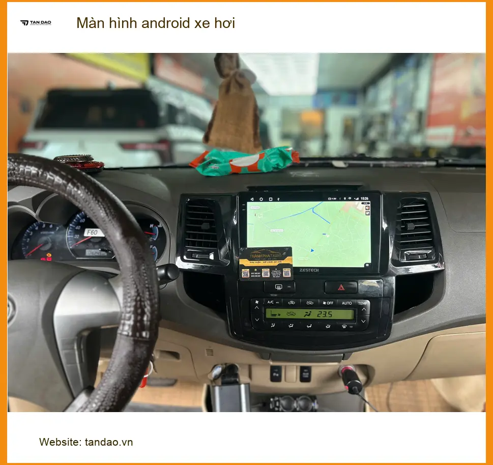 Anh Nam lắp màn hình Android xe hơi cho Toyota Raize tại Bình Chánh ảnh thực tế 5