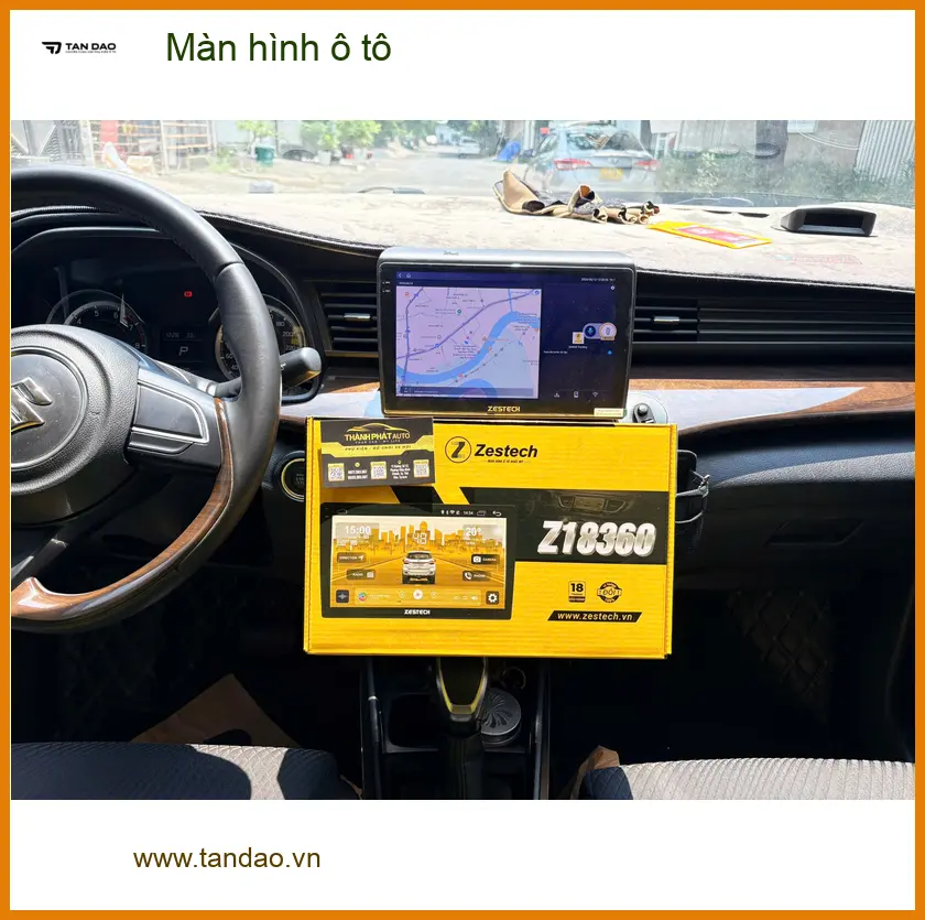 Anh Minh lắp màn hình ô tô cho Hyundai Accent tại Bình Chánh để nâng cao trải nghiệm lái ảnh thực tế 2