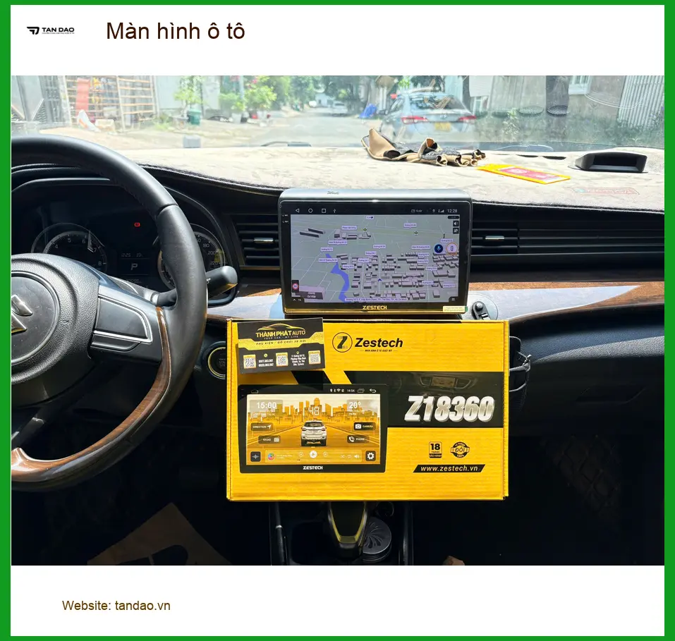 Anh Minh lắp màn hình ô tô cho Hyundai Accent tại Bình Chánh để nâng cao trải nghiệm lái ảnh thực tế 4