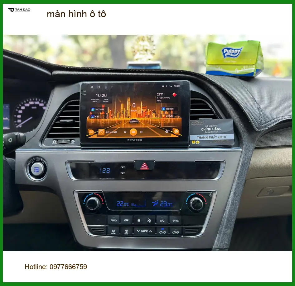 Anh Khải lắp màn hình ô tô cho Honda CR-V tại Quận 7 để có trải nghiệm giải trí tốt hơn