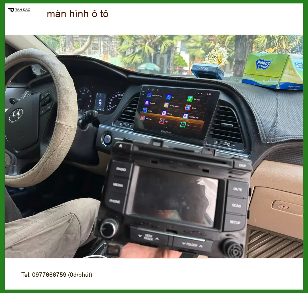 Anh Khải lắp màn hình ô tô cho Honda CR-V tại Quận 7 để có trải nghiệm giải trí tốt hơn ảnh thực tế 3