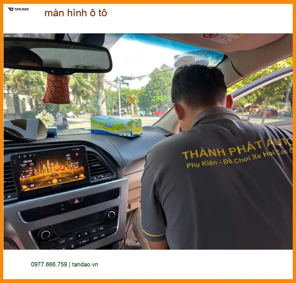 Anh Khải lắp màn hình ô tô cho Honda CR-V tại Quận 7 để có trải nghiệm giải trí tốt hơn ảnh thực tế 5