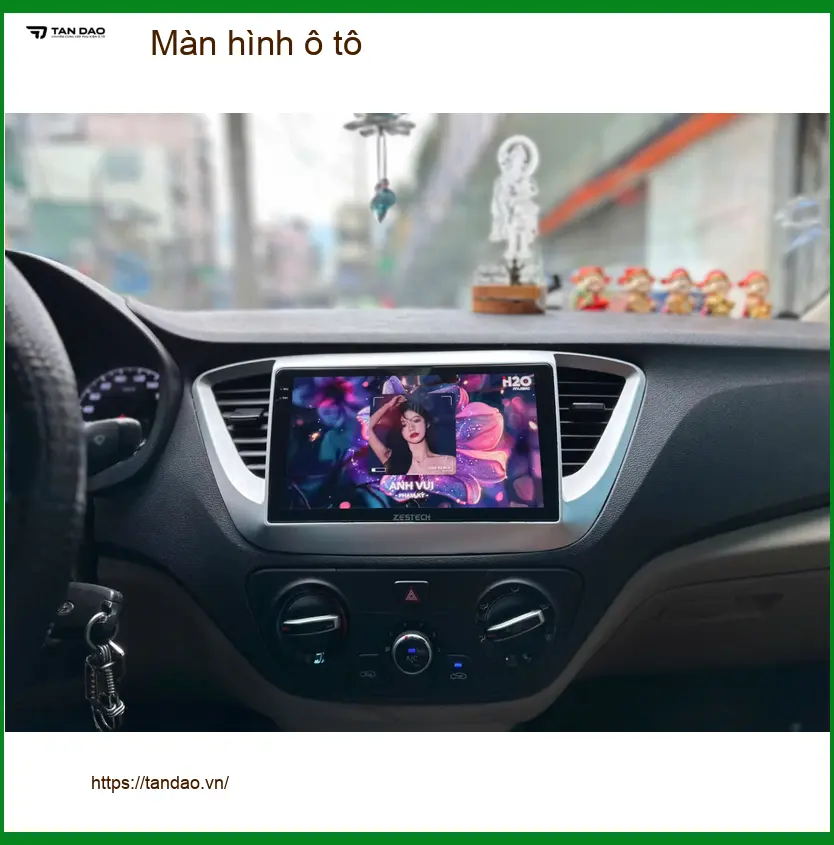 Anh Thành lắp Màn hình ô tô Hyundai Santa Fe tại Củ Chi uy tín ảnh thực tế 3