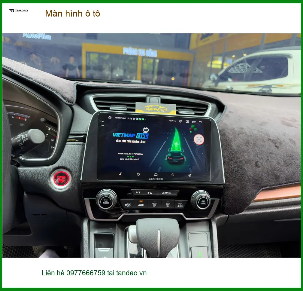 Anh Văn Khanh nâng cấp màn hình ô tô cho Mazda CX-5 tại Quận Nhà Bè để tiện di chuyển ảnh thực tế 2