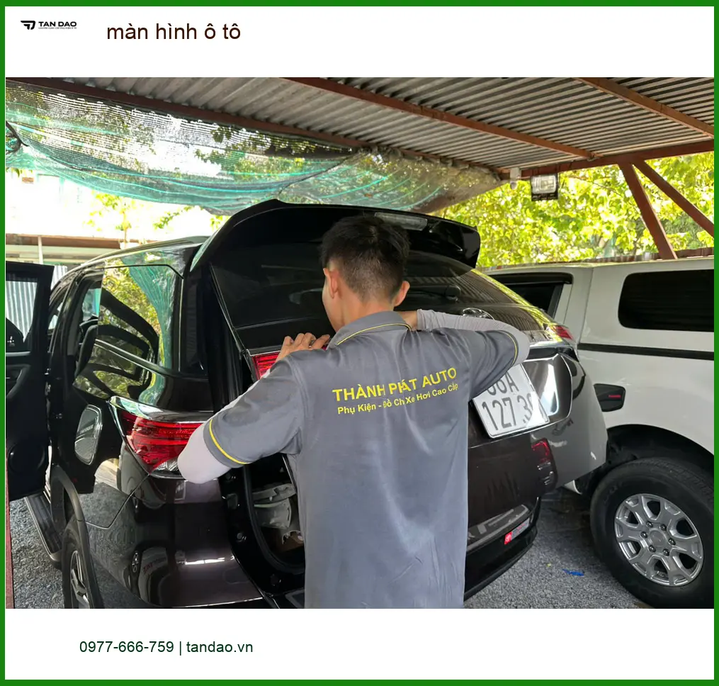 Anh Khôi nâng cấp màn hình ô tô Hyundai Creta tại Quận 12 ảnh thực tế 2