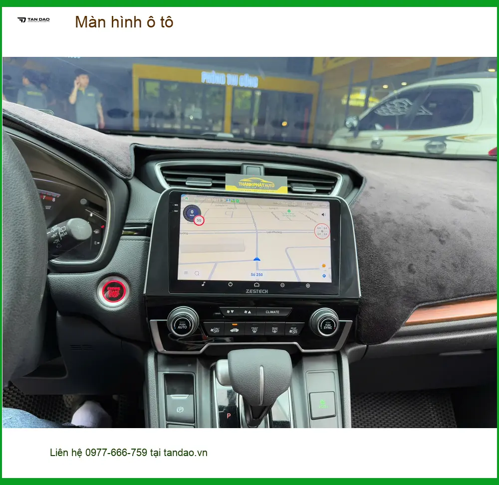 Anh Quang lắp màn hình ô tô Hyundai Accent tại Phú Nhuận ảnh thực tế 2