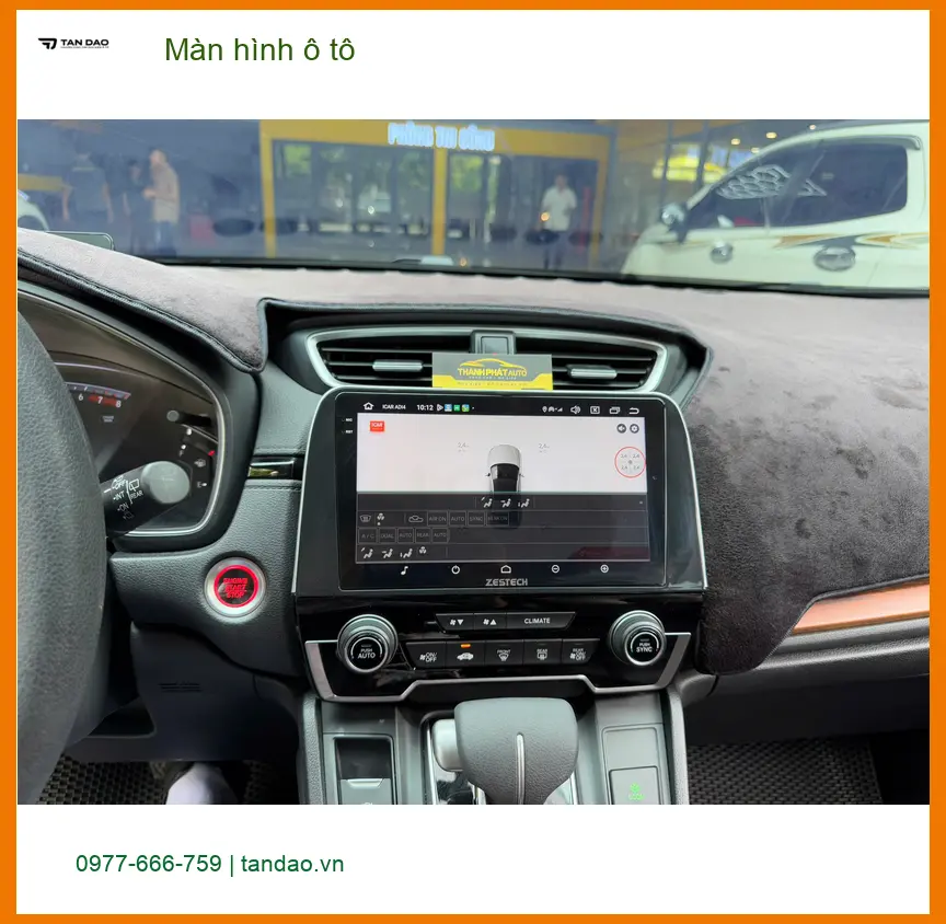 Anh Quang lắp màn hình ô tô Hyundai Accent tại Phú Nhuận ảnh thực tế 4
