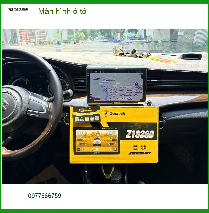 Chú Minh nâng cấp màn hình ô tô Toyota Camry tại Nhà Bè cho chuyến đi xa sắp tới ảnh thực tế 3