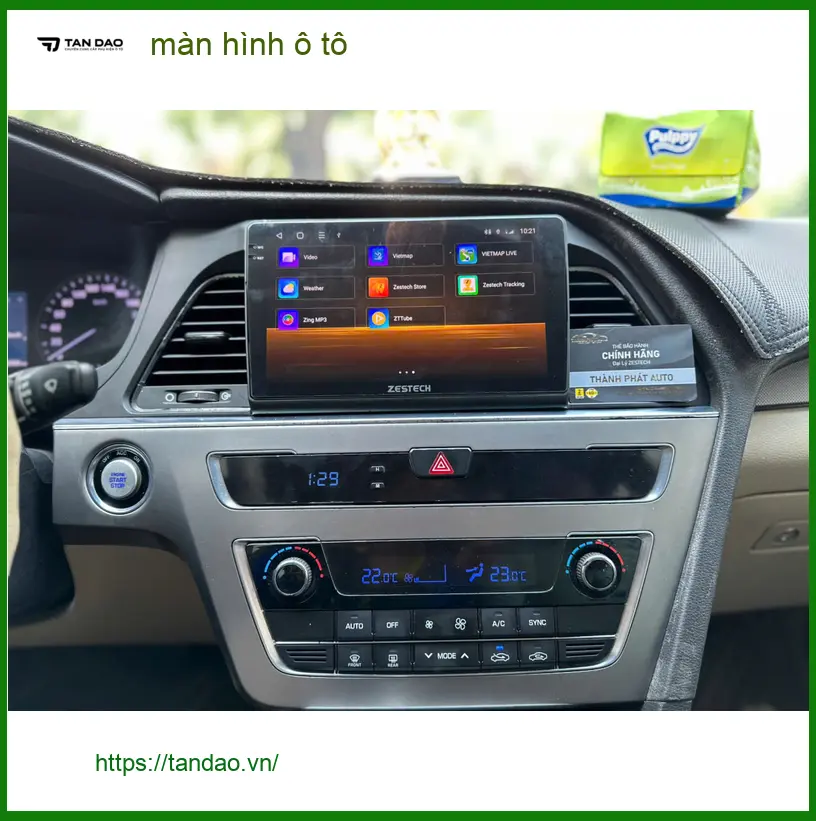 Anh Khải nâng cấp màn hình ô tô cho Honda CRV tại Quận 1 để tiện dẫn vợ con đi chơi cuối tuần ảnh thực tế 5