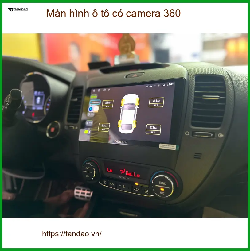 Anh Khải lắp Màn hình ô tô có camera 360 cho Honda HR-V tại Hóc Môn ảnh thực tế 2