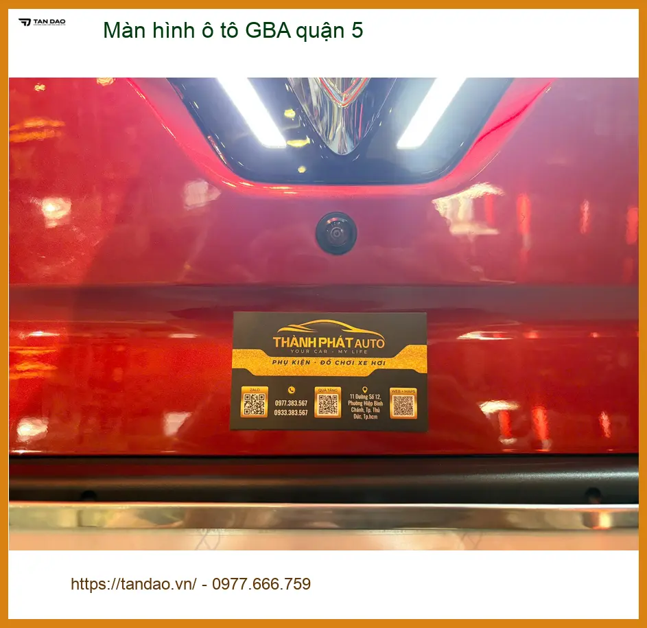 Địa Chỉ Lắp Màn Hình Android Ô Tô hình ô tô GBA quận 5 - Giá Tốt TPHCM ảnh thực tế 2