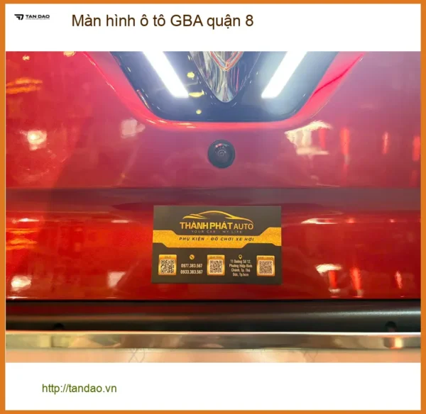 Dịch Vụ Lắp Màn Hình Android Ô Tô hình ô tô GBA quận 8 - Lắp Đặt Uy Tín TPHCM