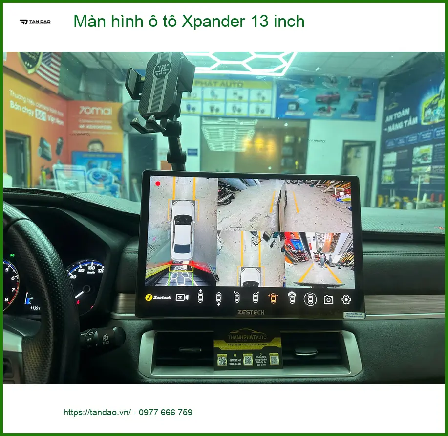 Anh Đức Hùng lắp màn hình Xpander 13 inch tại Quận 9 uy tín, chất lượng. ảnh thực tế 2