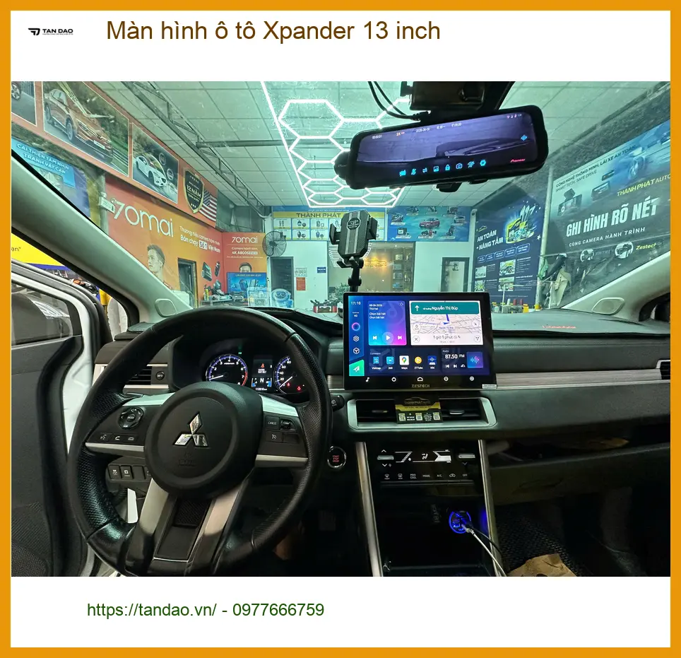 Anh Đức Hùng lắp màn hình Xpander 13 inch tại Quận 9 uy tín, chất lượng. ảnh thực tế 3