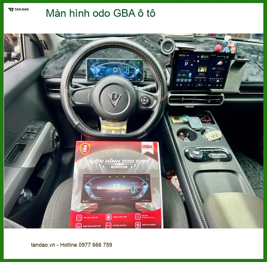 Chị Lan Anh lắp màn hình odo GBA ô tô cho Kia K3 tại Quận 9 ảnh thực tế 2