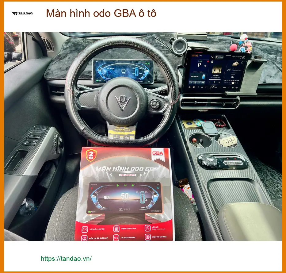 Anh Bảo Long lắp Màn hình odo GBA ô tô cho Toyota Camry ở Quận 12 ảnh thực tế 2