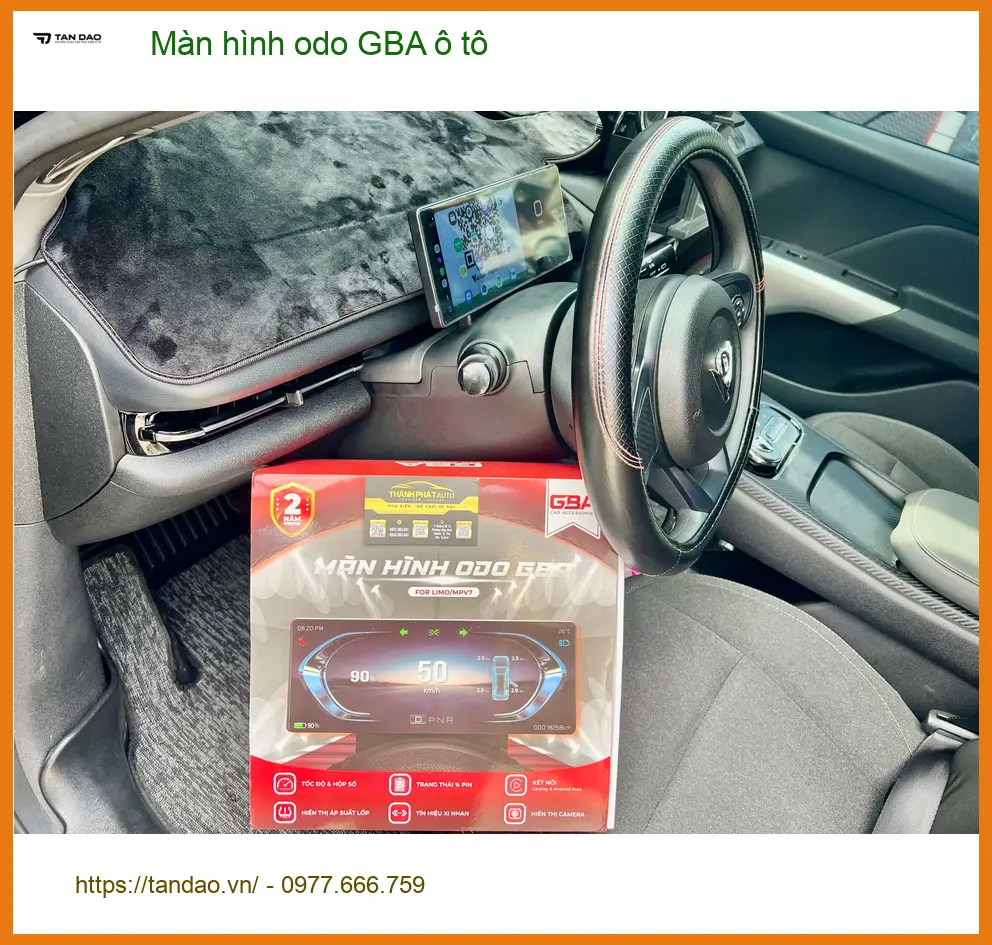Anh Tuấn Kiệt nâng cấp Màn hình odo GBA ô tô Hyundai Accent ở Cần Giờ ảnh thực tế 2