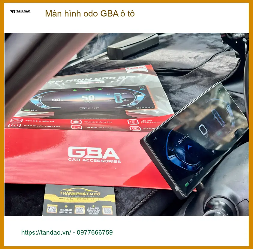 Anh Tuấn Kiệt nâng cấp Màn hình odo GBA ô tô Hyundai Accent ở Cần Giờ ảnh thực tế 3