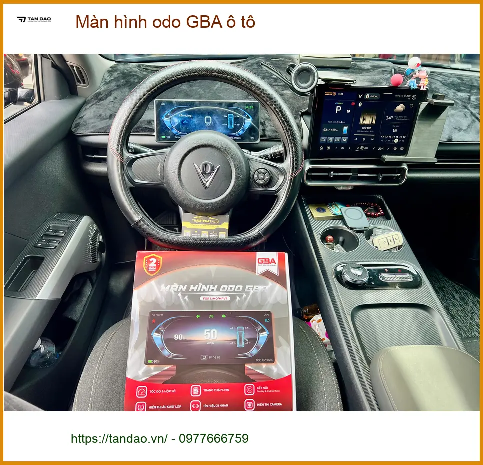 Anh Tuấn Kiệt nâng cấp Màn hình odo GBA ô tô Hyundai Accent ở Cần Giờ ảnh thực tế 4