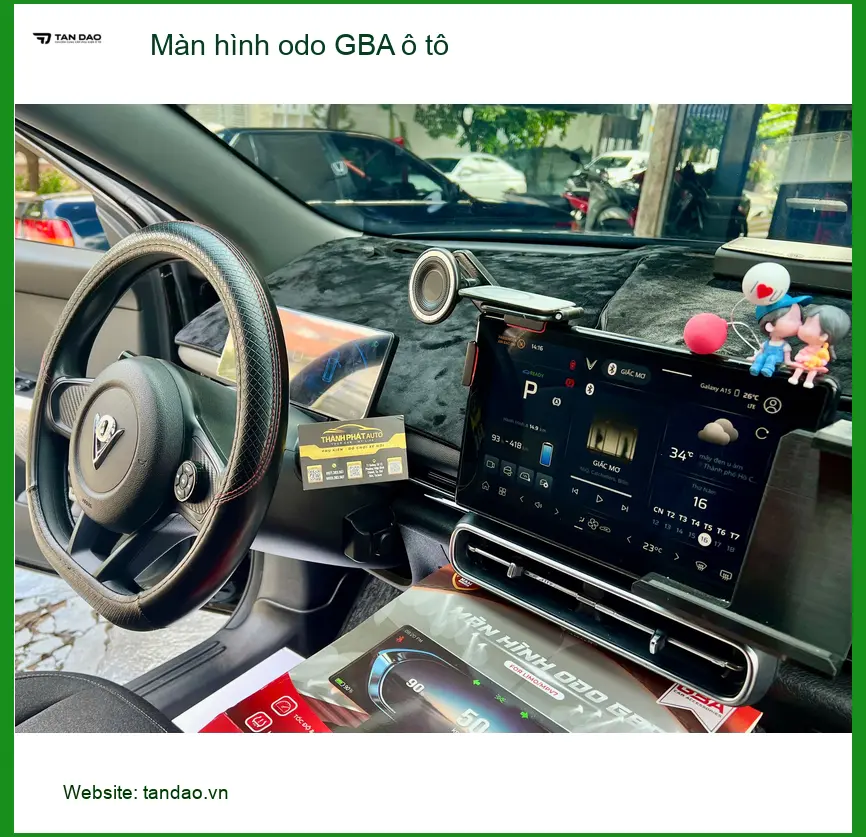 Anh Tuấn Kiệt nâng cấp Màn hình odo GBA ô tô Hyundai Accent ở Cần Giờ ảnh thực tế 5