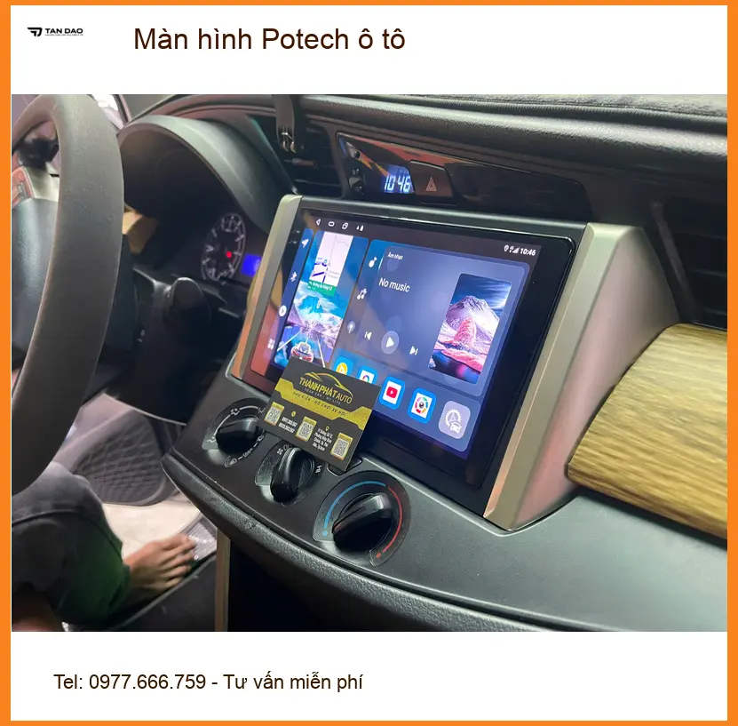 Chị Cẩm Tú nâng cấp Màn hình Potech ô tô Suzuki XL7 ở Quận Thủ Đức ảnh thực tế 3