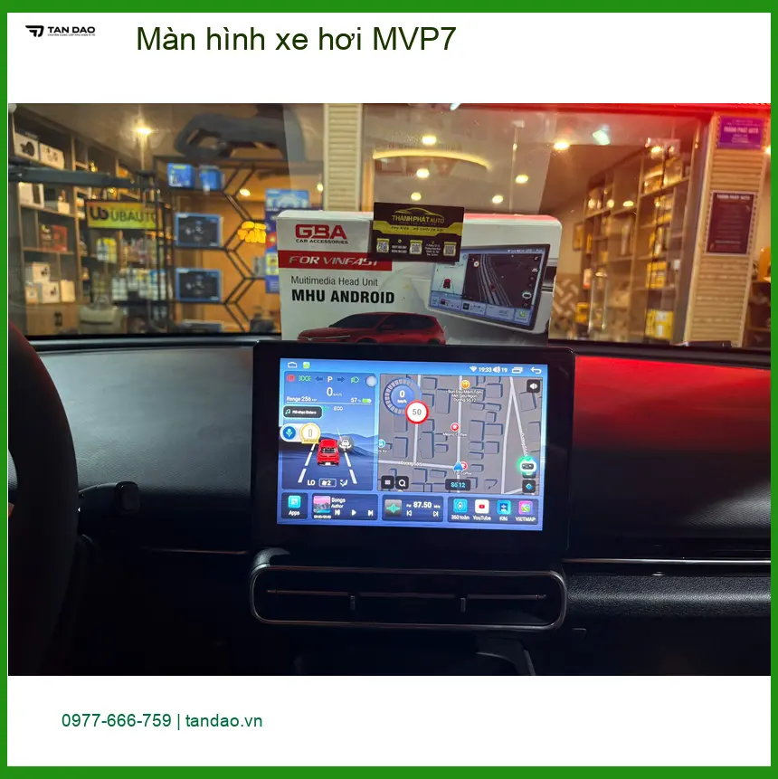 Anh Khải lắp màn hình xe hơi MVP7 cho Honda HR-V ở Quận 5