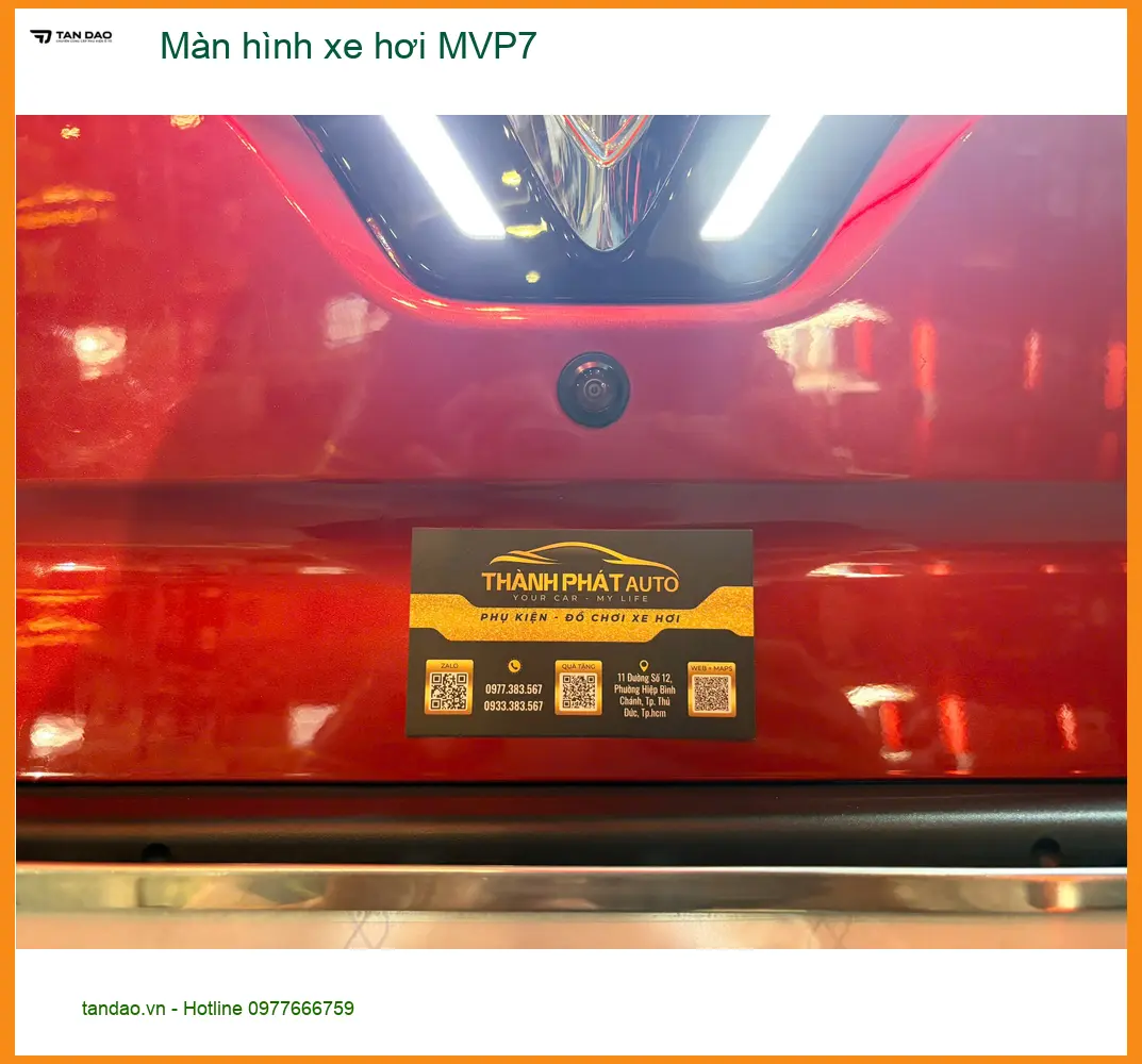 Anh Khải lắp màn hình xe hơi MVP7 cho Honda HR-V ở Quận 5 ảnh thực tế 4