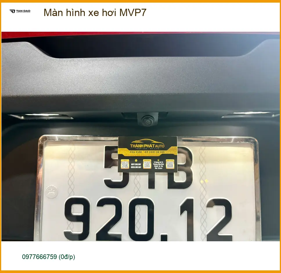 Anh Phi gắn màn hình xe hơi MVP7 cho Honda City Quận 9 để nâng cấp xe ảnh thực tế 3