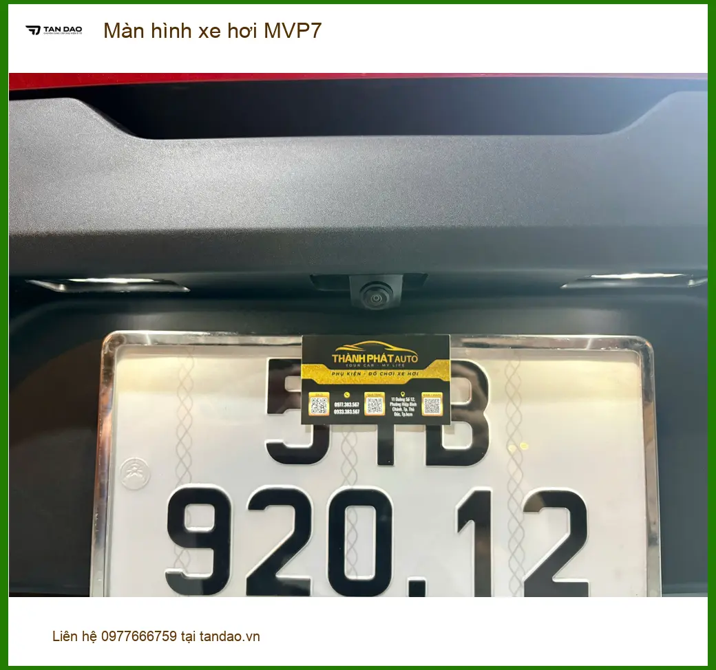 Anh Khải lắp màn hình xe hơi MVP7 cho Kia K3 tại Thủ Đức để có camera 360