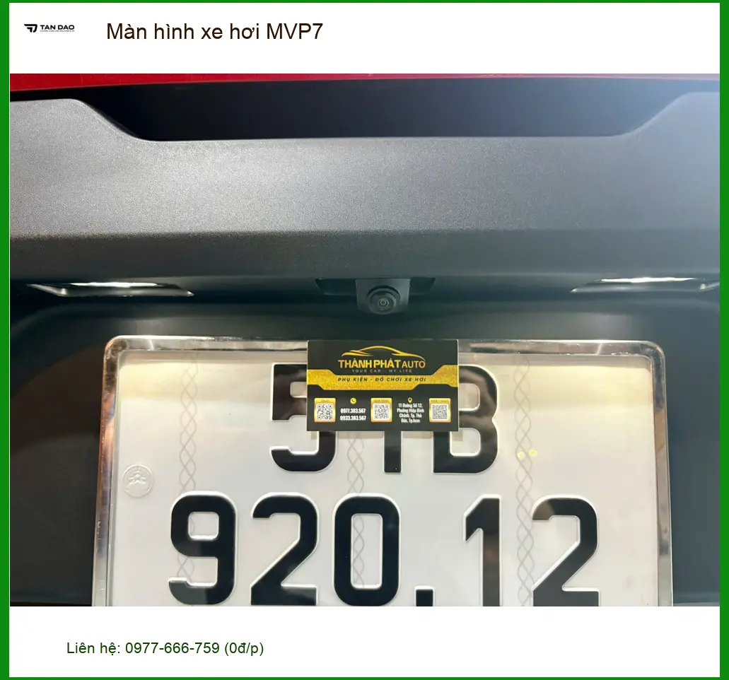 Chị Trang lắp màn hình xe hơi MVP7 cho Kia Carnival tại Quận Phú Nhuận ảnh thực tế 3