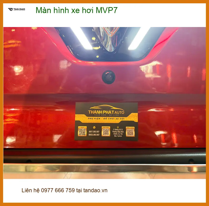 Chị Trang lắp màn hình xe hơi MVP7 cho Kia Carnival tại Quận Phú Nhuận ảnh thực tế 4