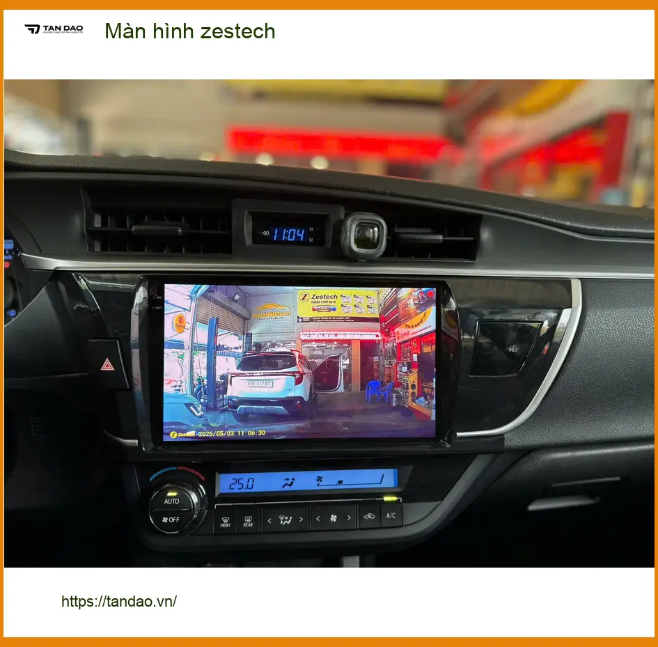 Anh Khang nâng cấp màn hình Zestech cho Hyundai Accent tại Quận 8 ảnh thực tế 3