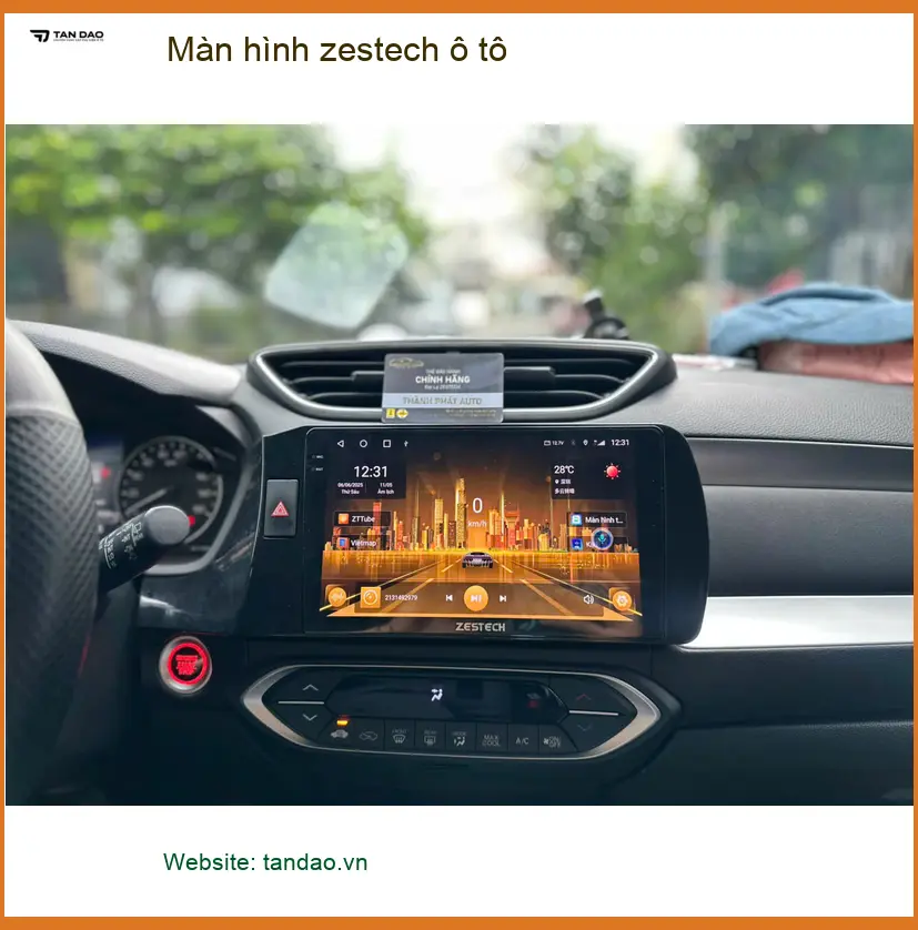 Anh Bách lắp màn hình Zestech ô tô cho Toyota Raize tại Quận Tân Bình ảnh thực tế 4