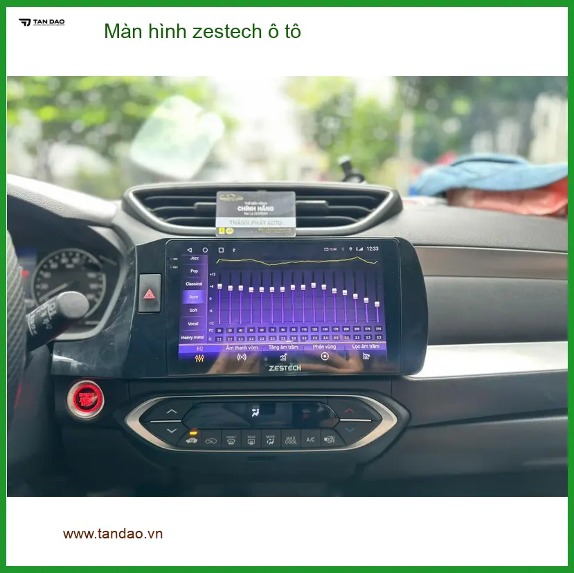 Anh Bách lắp màn hình Zestech ô tô cho Toyota Raize tại Quận Tân Bình ảnh thực tế 5