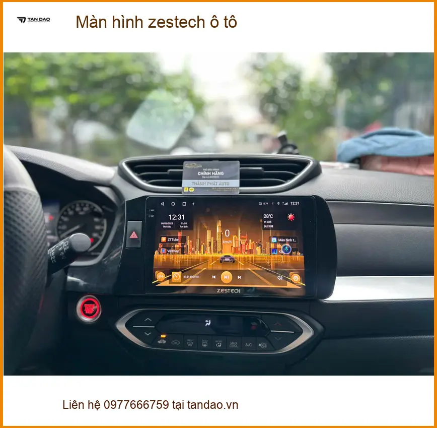 Anh Duy nâng cấp Màn hình Zestech ô tô cho Toyota Camry tại Quận 8 ảnh thực tế 2