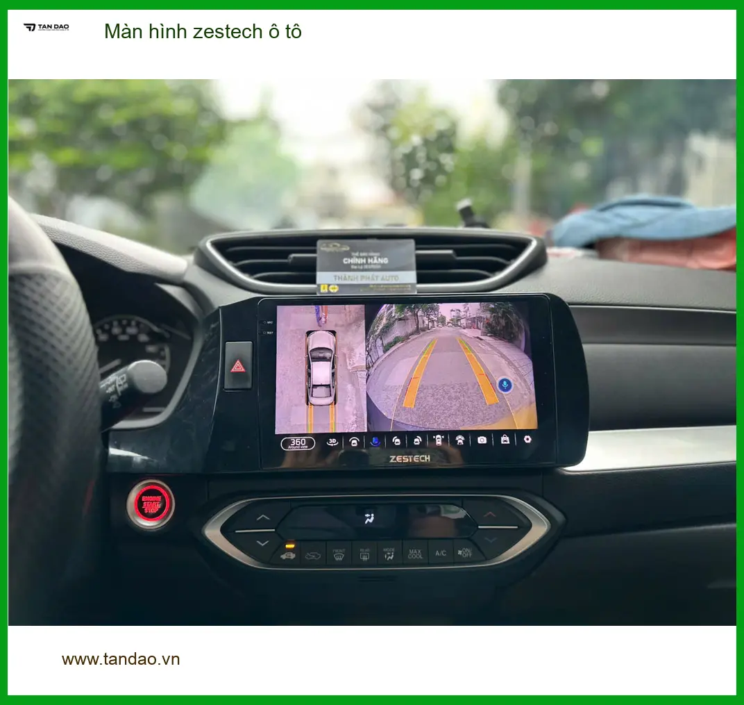 Anh Duy nâng cấp Màn hình Zestech ô tô cho Toyota Camry tại Quận 8 ảnh thực tế 4