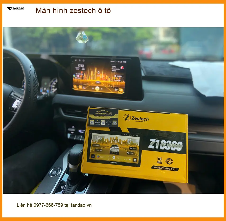 Anh Phong nâng cấp Màn hình Zestech ô tô cho Honda Civic tại Quận Thủ Đức