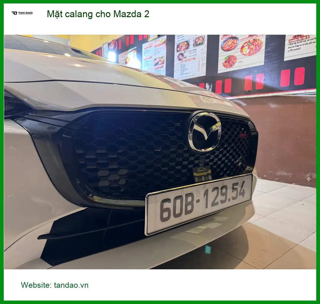 Anh Thành độ mặt calang cho Mazda 2 tại Quận 5 để xe thêm cá tính ảnh thực tế 4