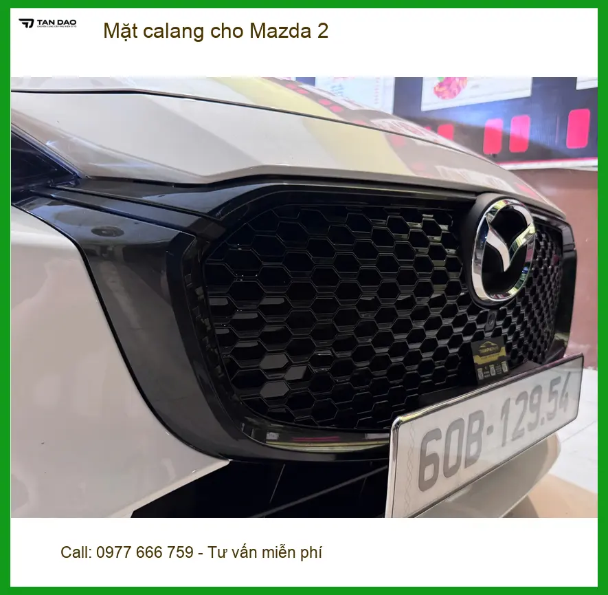 Cửa hàng độ Mặt calang cho Mazda 2 Quận Huyện Cần Giờ uy tín, giá tốt ảnh thực tế 3