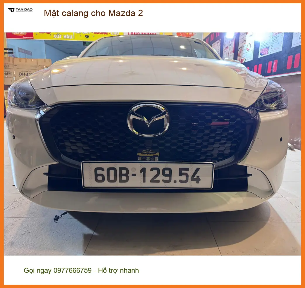 Cửa hàng độ Mặt calang cho Mazda 2 Quận Huyện Cần Giờ uy tín, giá tốt ảnh thực tế 5