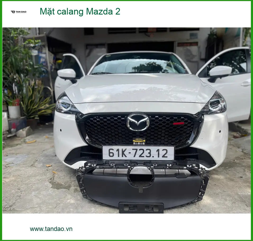 Anh Khang độ Mặt calang Mazda 2 tại Quận 3 giúp xe thêm phần cá tính ảnh thực tế 2