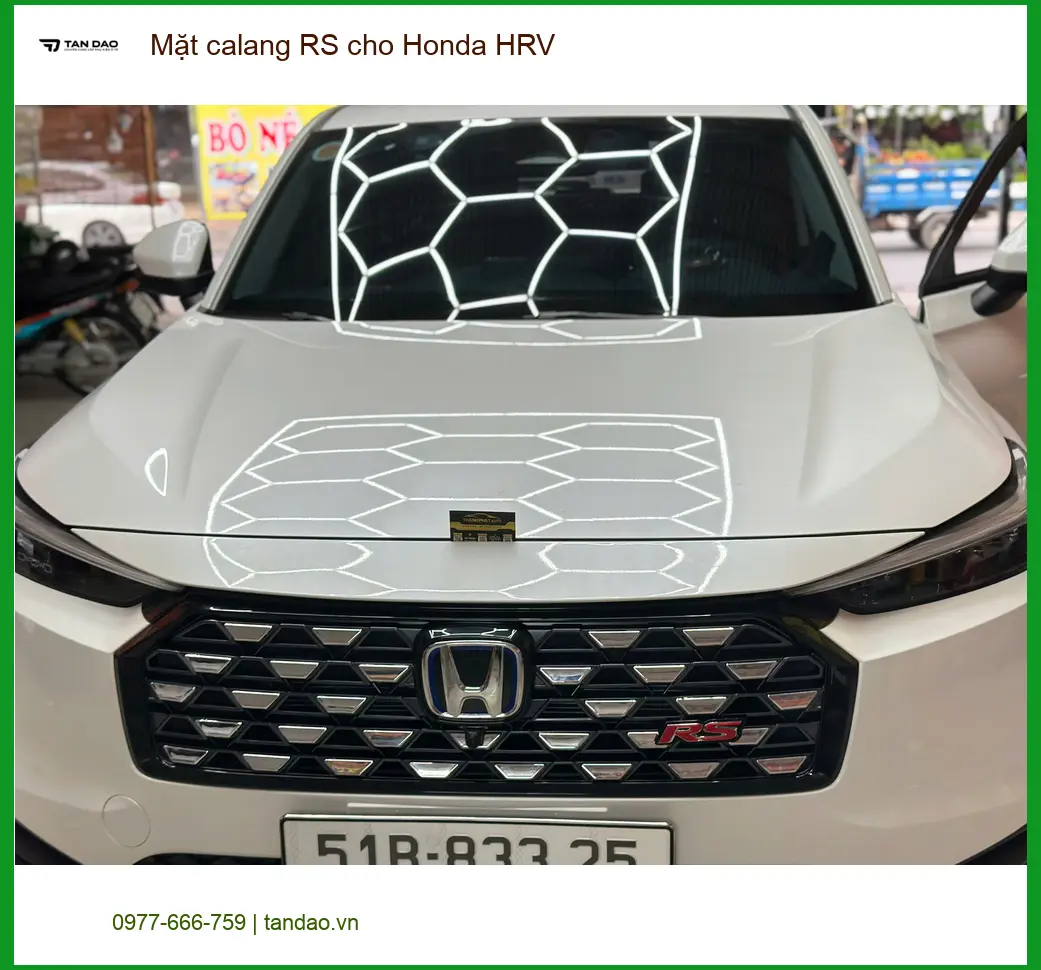 Anh Tùng lắp Mặt calang RS cho Honda HRV tại Hóc Môn để nâng tầm diện mạo xe ảnh thực tế 4