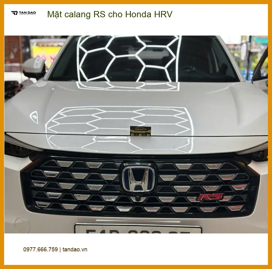 Anh Tùng độ Mặt calang RS cho Honda HRV tại Quận 9 muốn xe trông thể thao ảnh thực tế 4
