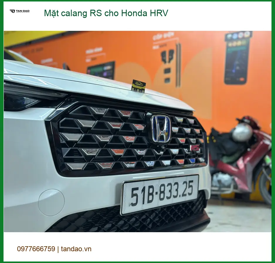 Anh Cường lắp Mặt calang RS cho Honda HRV tại Quận 1 để nâng tầm diện mạo ảnh thực tế 2