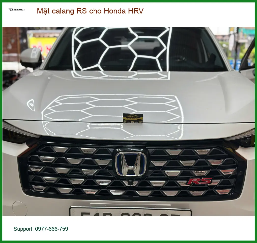 Anh Khang độ mặt calang RS cho Honda HRV tại Quận Tân Bình để xe cá tính hơn